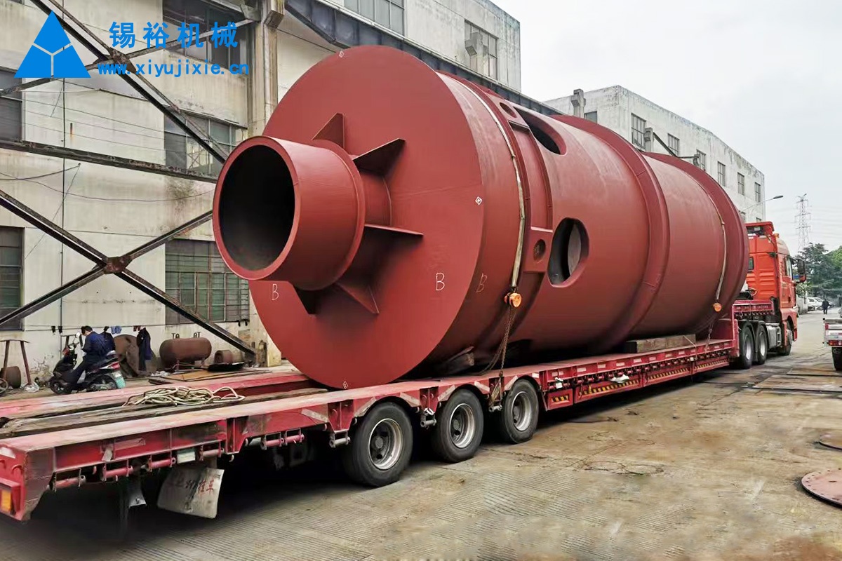 二套600T石灰窯中段發(fā)貨